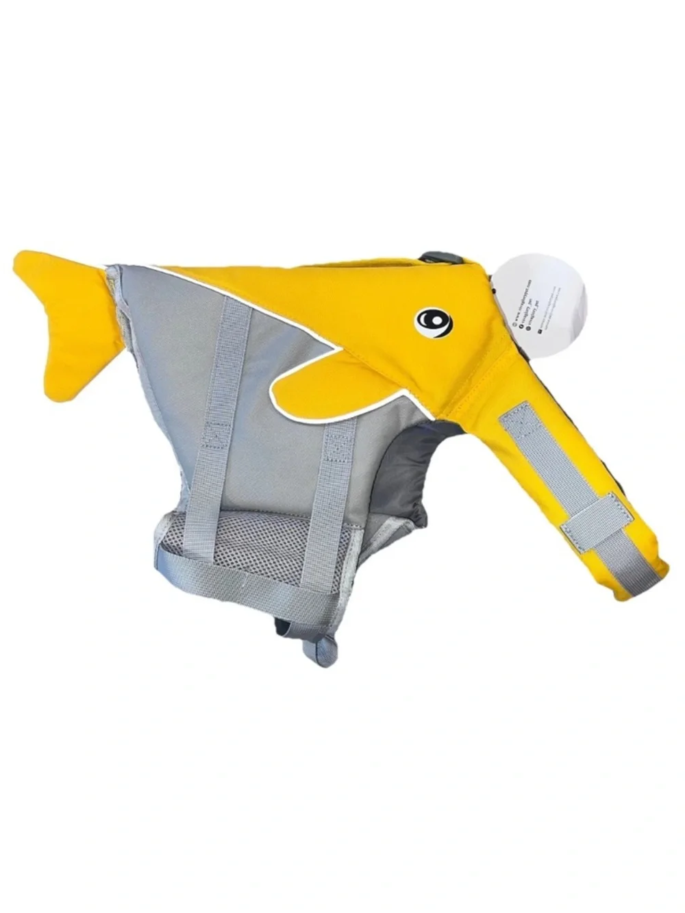 VIVAGLORY NEW Whale / Shark Dog Puppy Life Vest Jacket Sz M